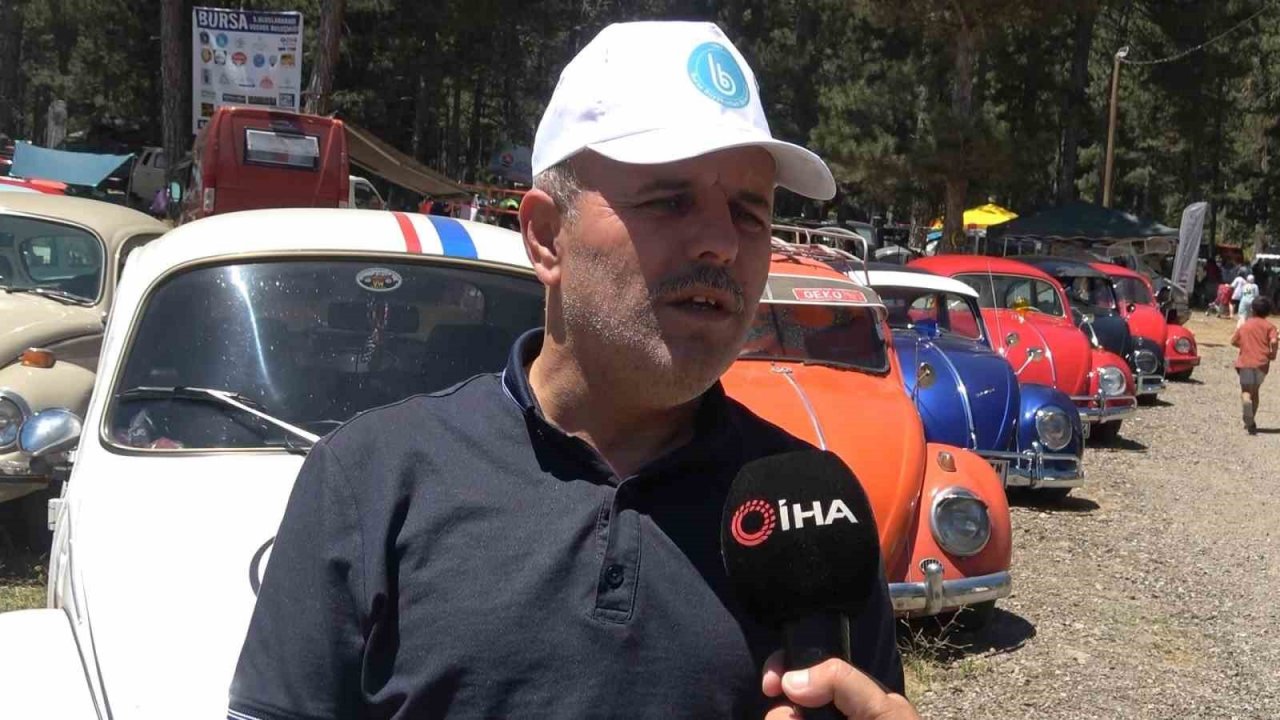 Yüzlerce Vosvos tutkunu Bursa’da buluştu