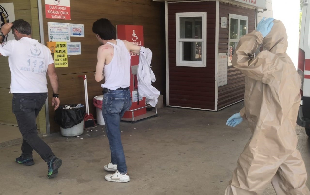 Bursa’da fabrikada patlama...Patlama sonrası sıcak görüntüler: 2 yaralı