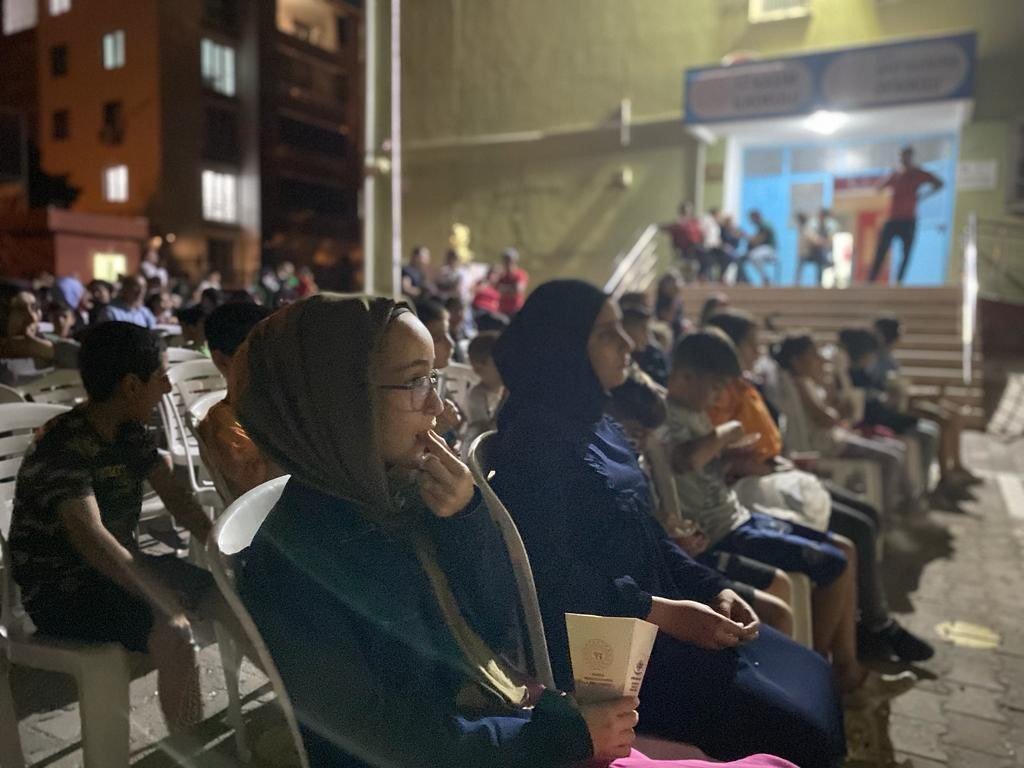 Elazığ’da açık hava sinema etkinliği