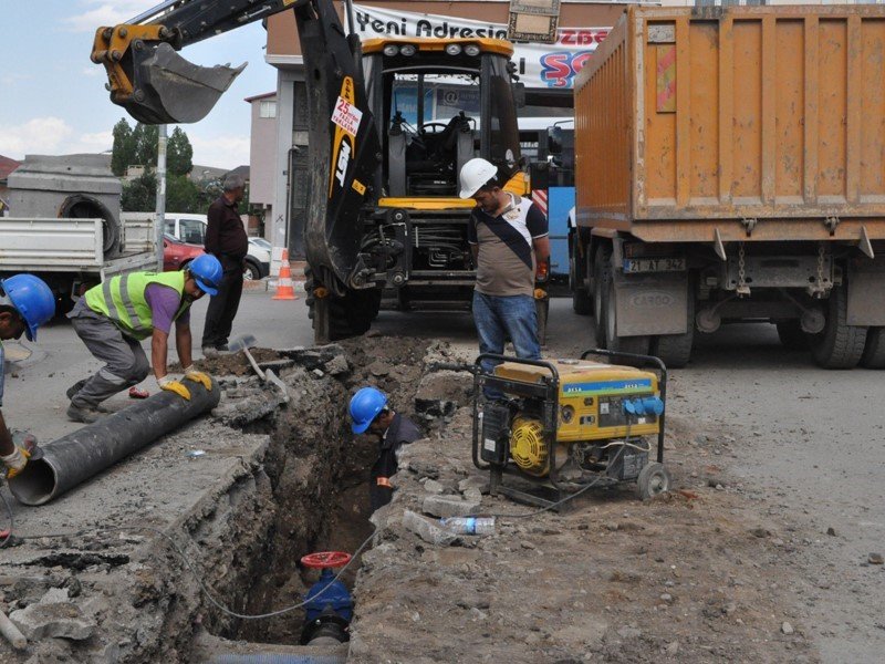 ESKİ’den 38 km kanalizasyon hattı