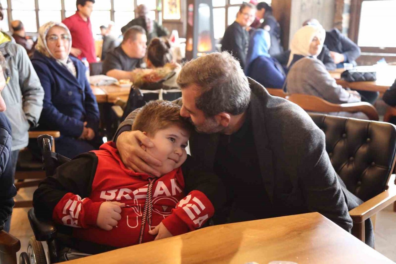 Özel çocuklara özel spor etkinliği