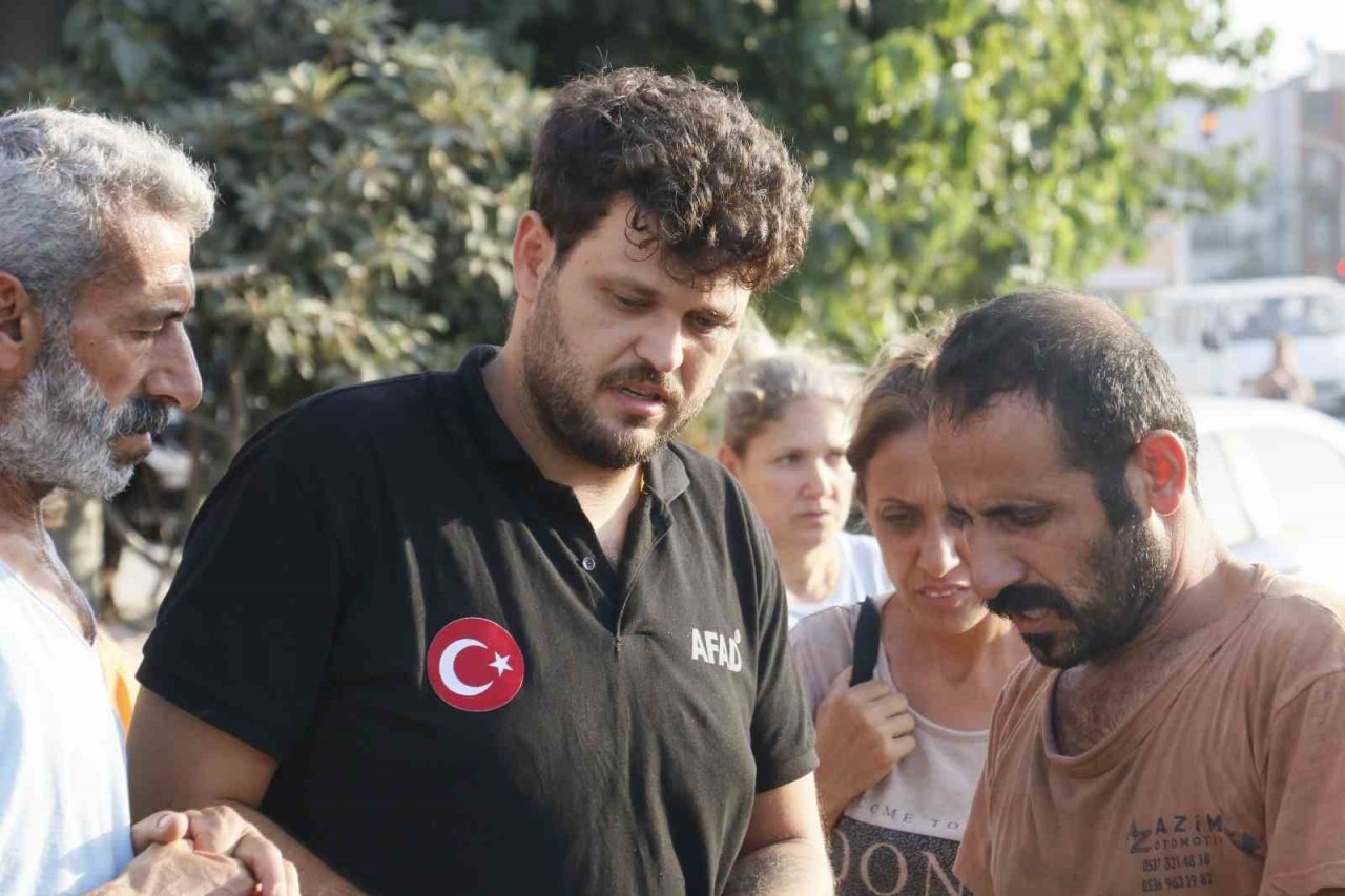 Otomobiliyle takla attı, burnu kanamadan aracından çıktı