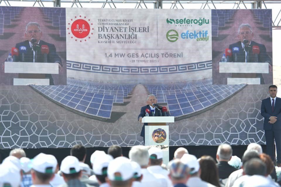 Büyükkılıç, "Kayseri, yenilenebilir enerjinin en güzel merkezlerinden biri"