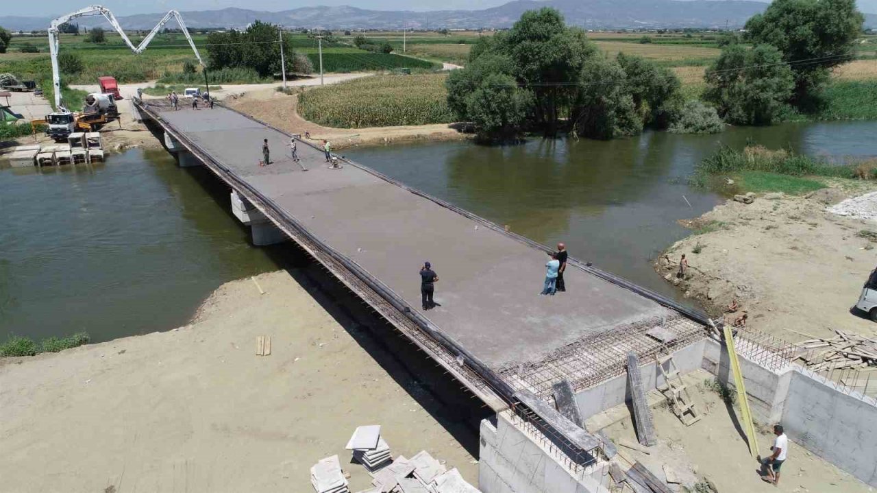 Başkan Kayda, Yılmaz Köprüsünde incelemelerde bulundu