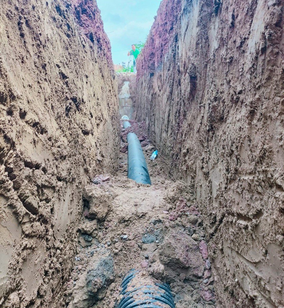 Söğütlü’nün evsel atıksuları bin 200 metrelik yeni hat sayesinde güvenle taşınacak