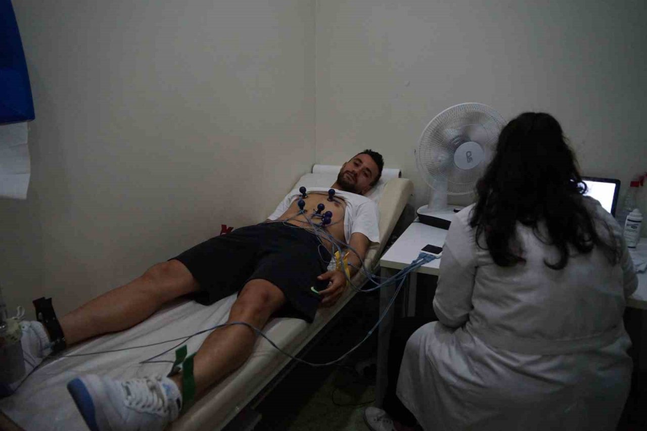 Kastamonuspor, Bolu kampı öncesinde sağlık kontrolünden geçti