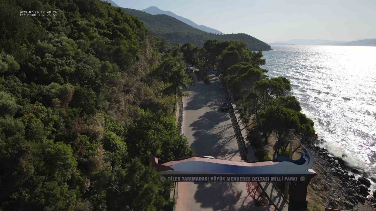 Milli park dronlar ile korunuyor