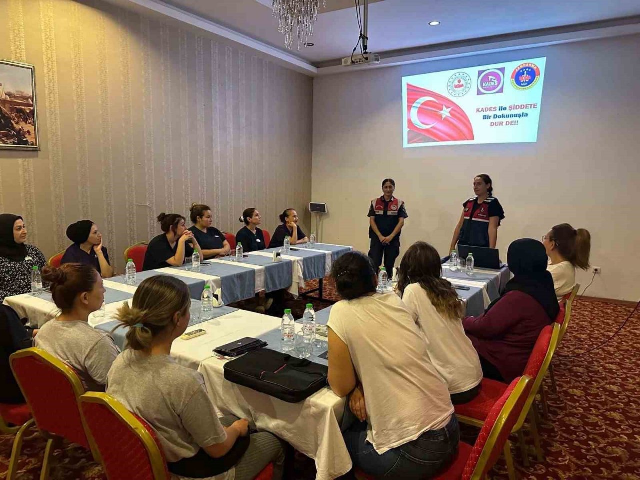 Çineli kadınlar ’şiddete’ karşı bilgilendirildi