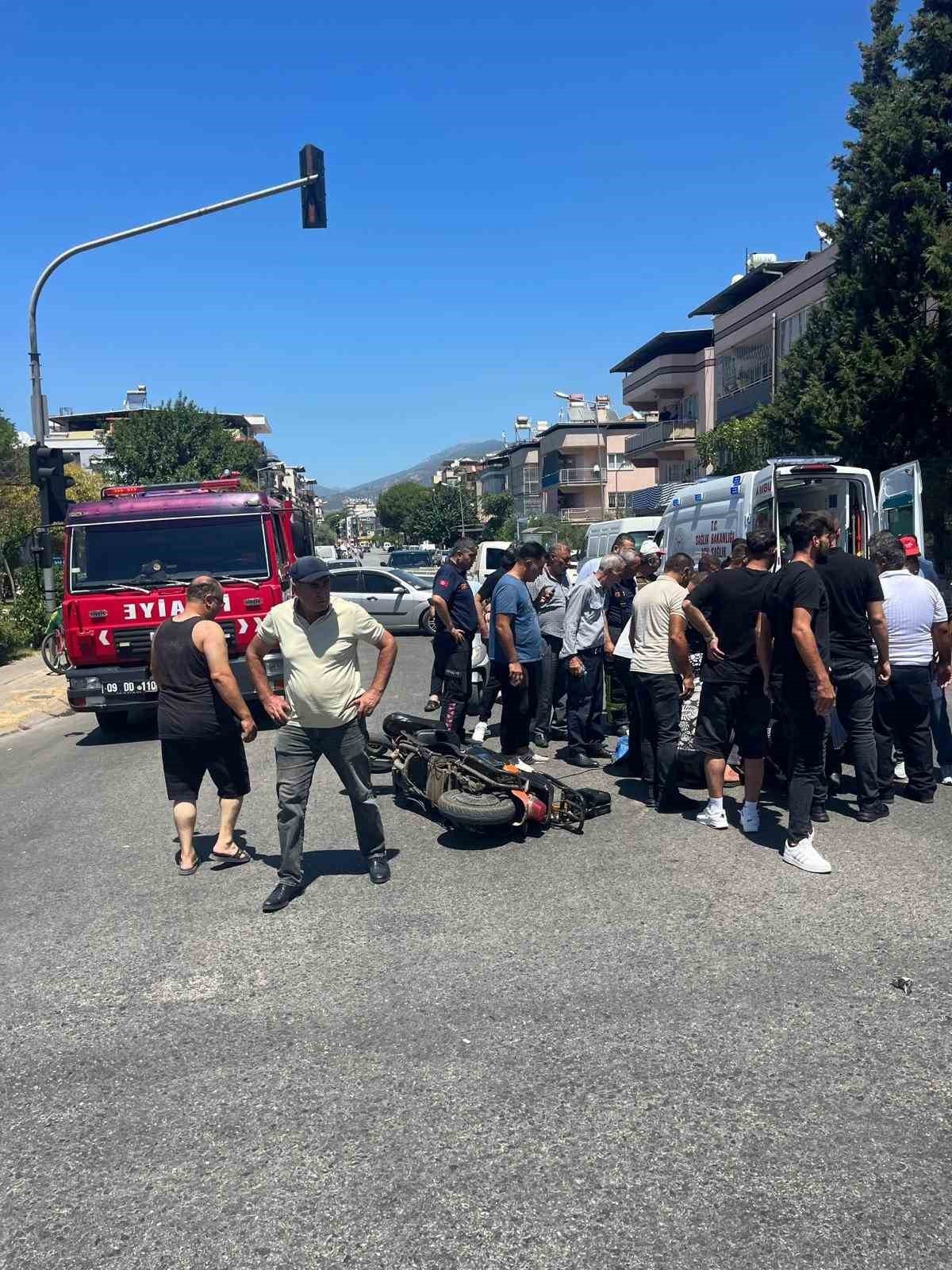 Aydın’da trafik kazası: 2 yaralı