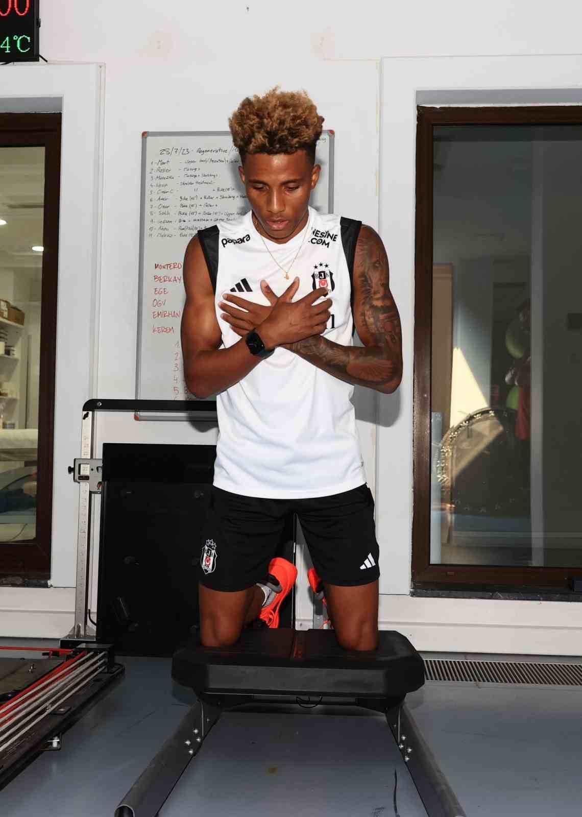 Beşiktaş, KF Tirana maçı hazırlıklarına devam etti