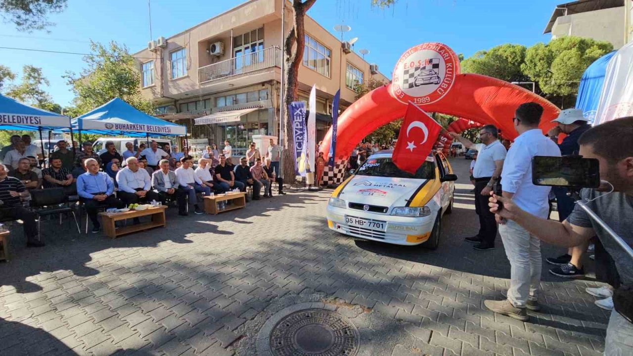Buharkent Tırmanma Yarışı’nın sembolik startı verildi
