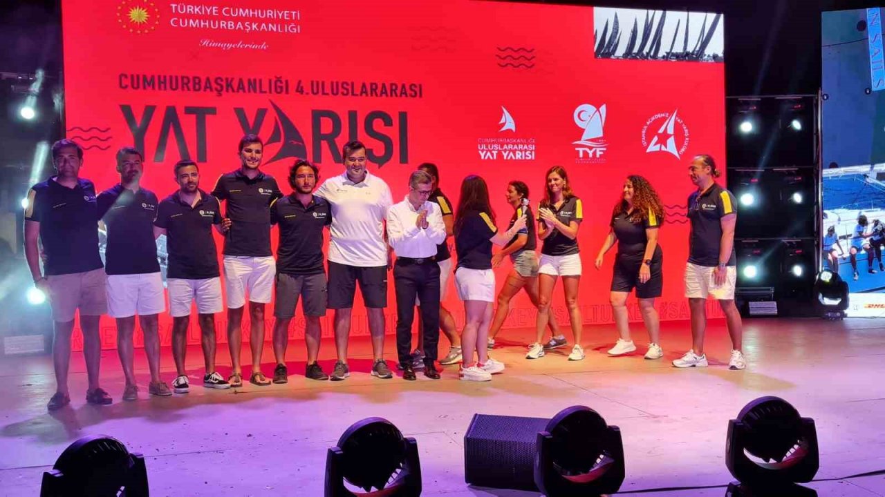 Cumhurbaşkanlığı Uluslararası Yat Yarışı Halikarnas Etabı tamamlandı