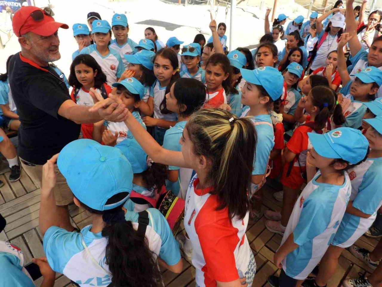 Spor öğrencilerine bilimsel gezinti