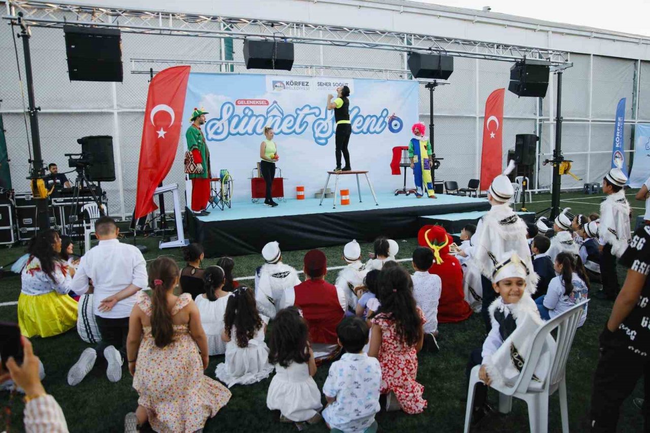 Körfez’de 152 çocuk sünnet edildi