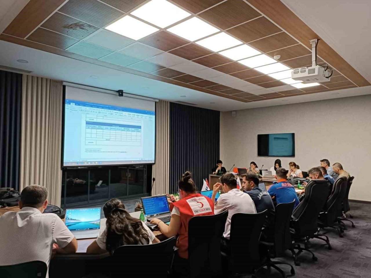 Yalova AFAD’dan masa başı orman yangını tatbikatı