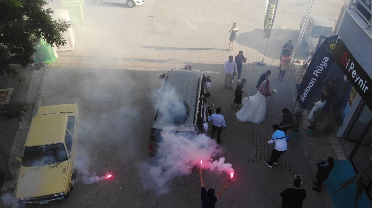 Deplasmanda tanışan Eskişehirsporlu çift dünya evine girdi