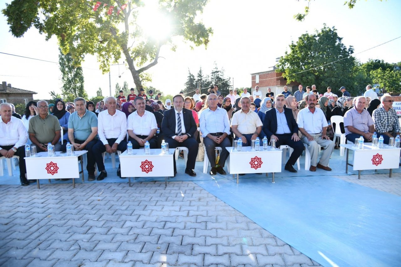 Karesi’de köy konağı geleneği yaşatılıyor