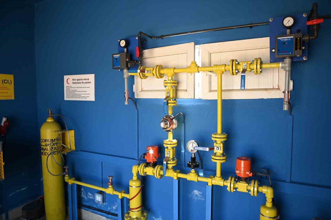 Çorum’da içme suyu klorlamasında otomatik sisteme geçildi