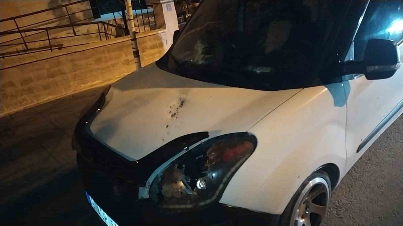 Park halindeki aracı kurşuna tuttular