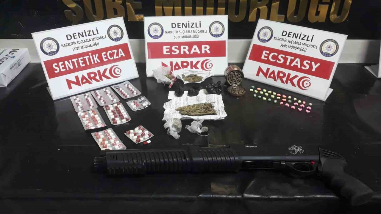 Denizli’de 9 uyuşturucu satıcı şüphelisi tutuklandı