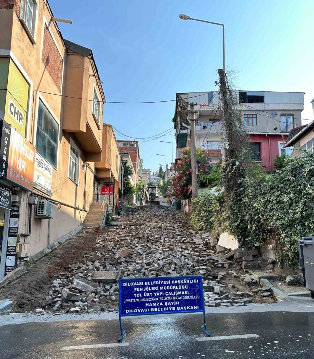 Dilovası’nda 6 mahallede üstyapı çalışması