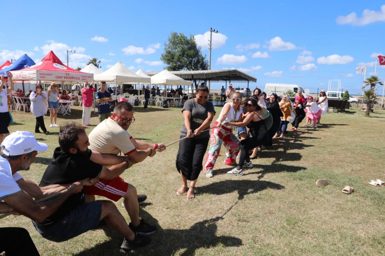 Başarılı geçen kursların ardından soluğu Kandıra’nın incisi olan tesiste aldılar