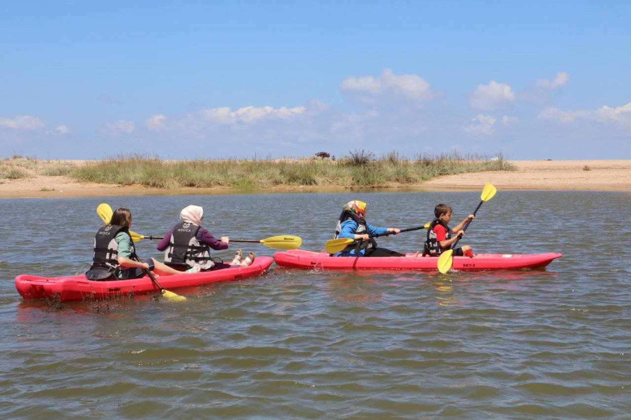 Başarılı geçen kursların ardından soluğu Kandıra’nın incisi olan tesiste aldılar