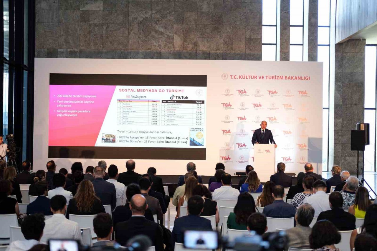 Turizm geliri ilk yarıda yüzde 27 artışla 21,7 milyar dolar oldu