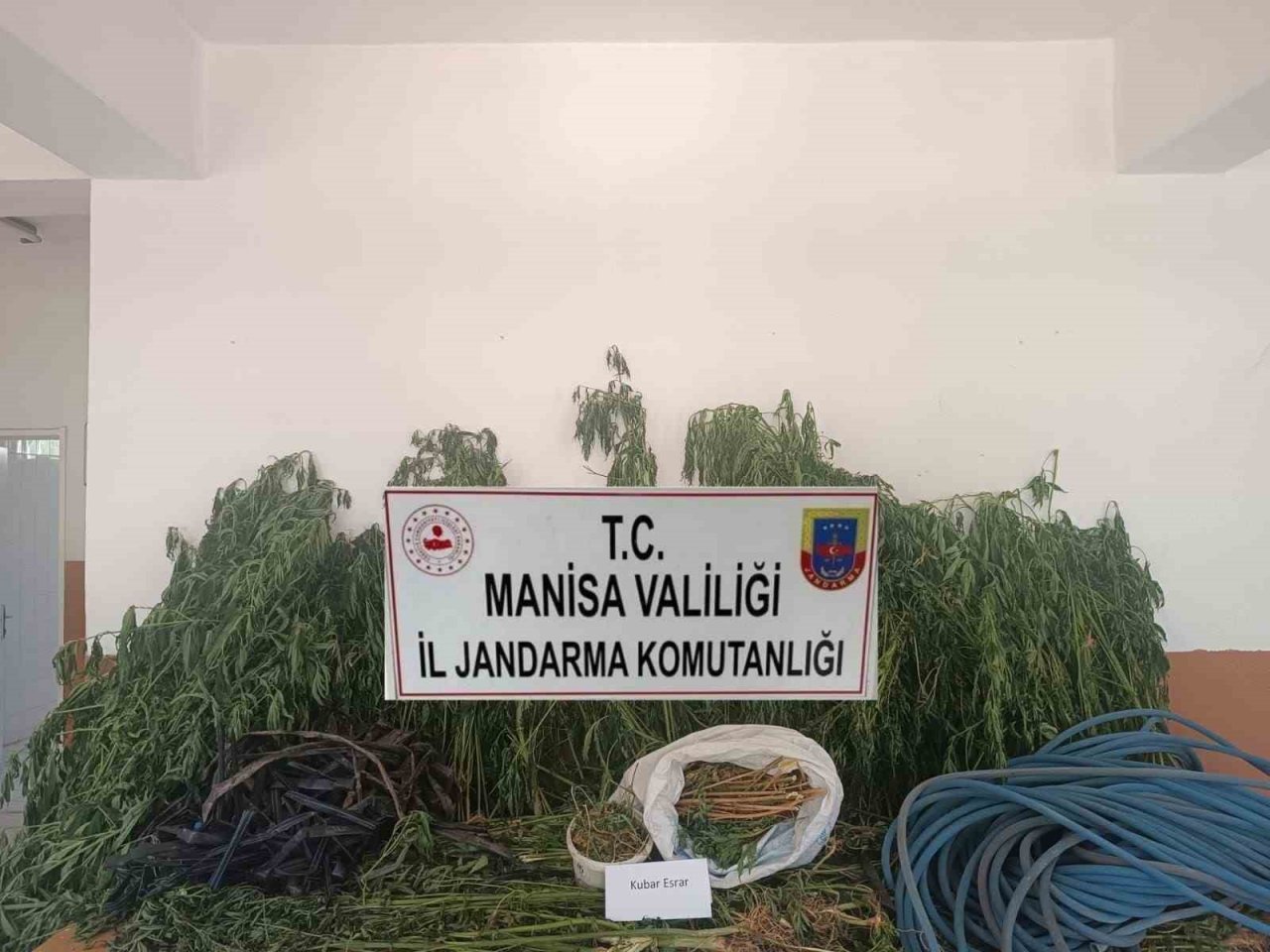 Kırkağaç’ta uyuşturucu operasyonu