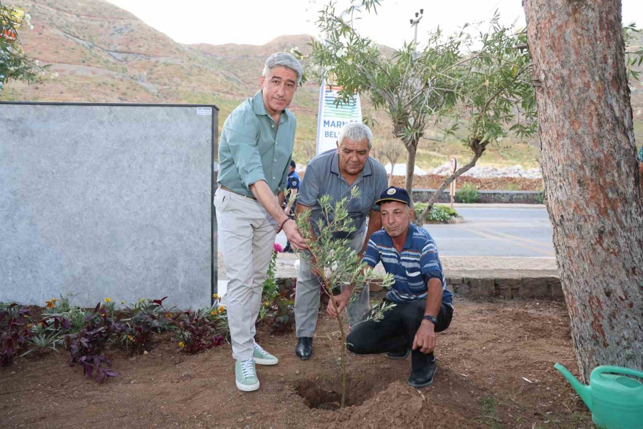 Marmaris’te orman şehitleri adına hayrat çeşmesi yapıldı