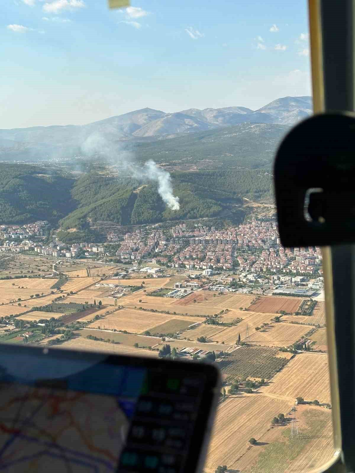 Muğla’da orman yangını