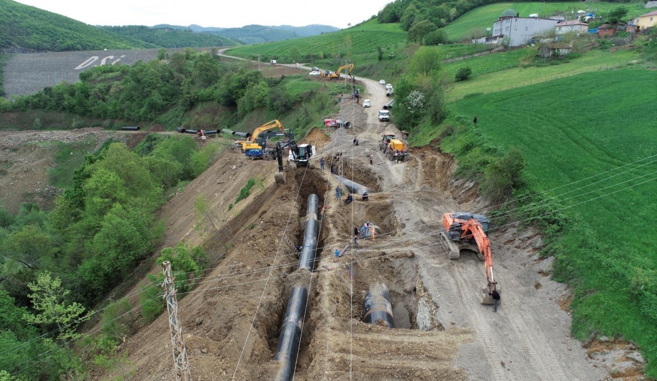 5 ilçeyi ilgilendiren dev proje devam ediyor