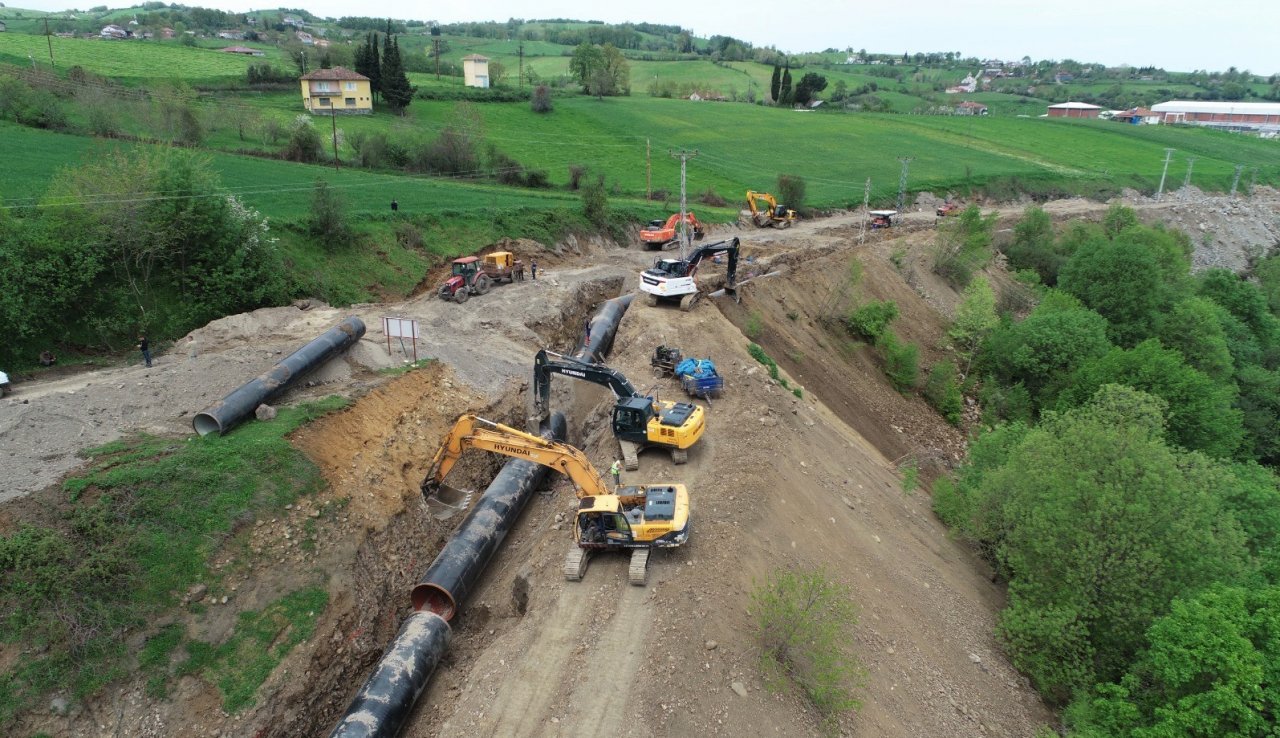 5 ilçeyi ilgilendiren dev proje devam ediyor