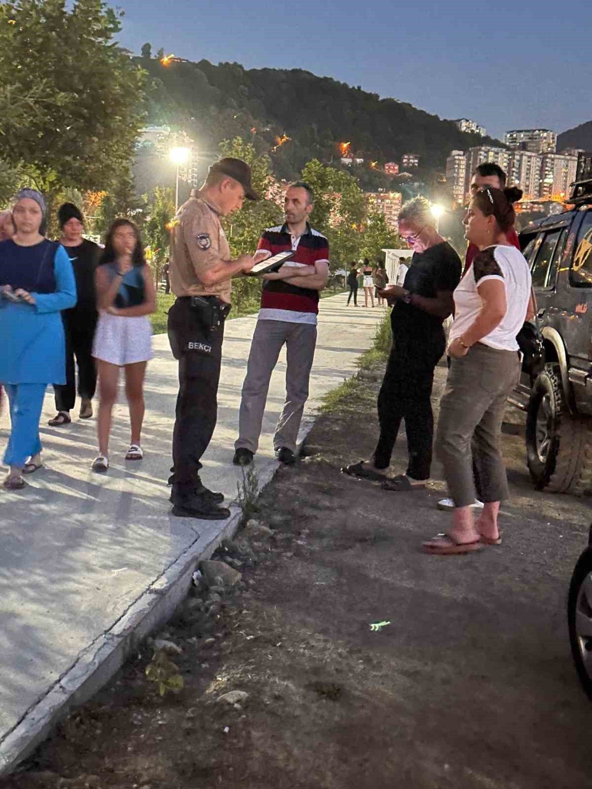 Polisten asayiş ve trafik uygulaması