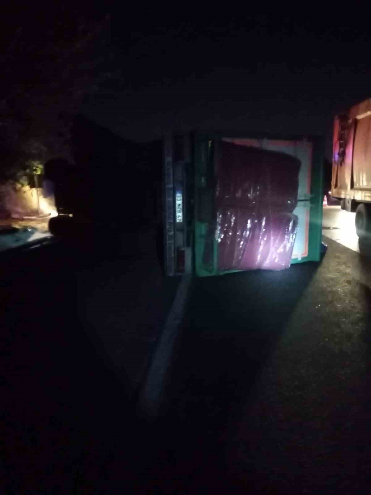 Adana’da trafik kazası: 1 ölü, 1 yaralı