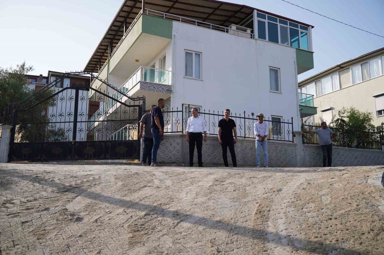 Ayvalık’ta 20 bin metrekarelik yol ile Tepecik Mevkisi’nin 20 yıllık sorunu çözüldü