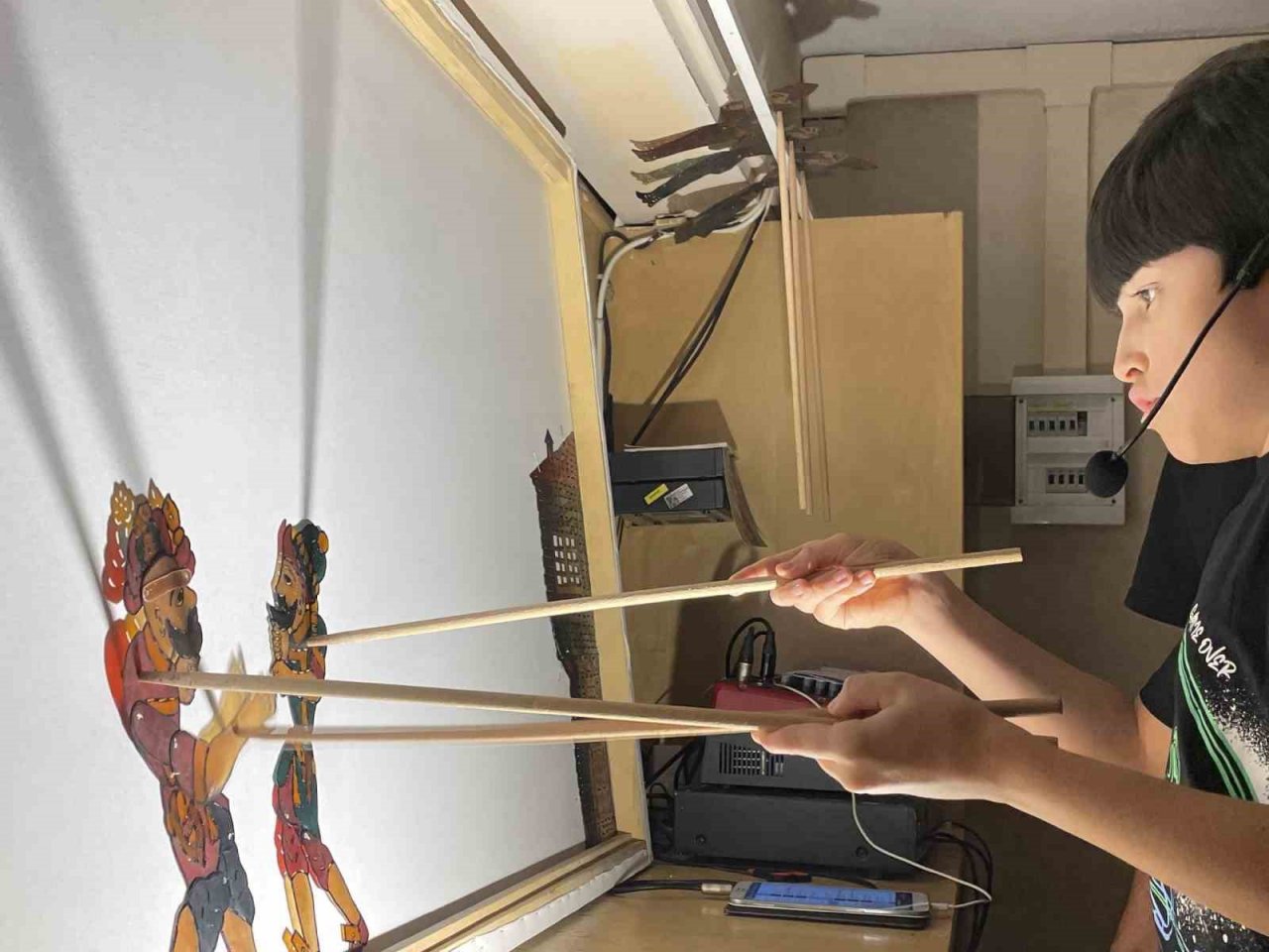 Küçük hayali, hünerlerini perdeye yansıttı