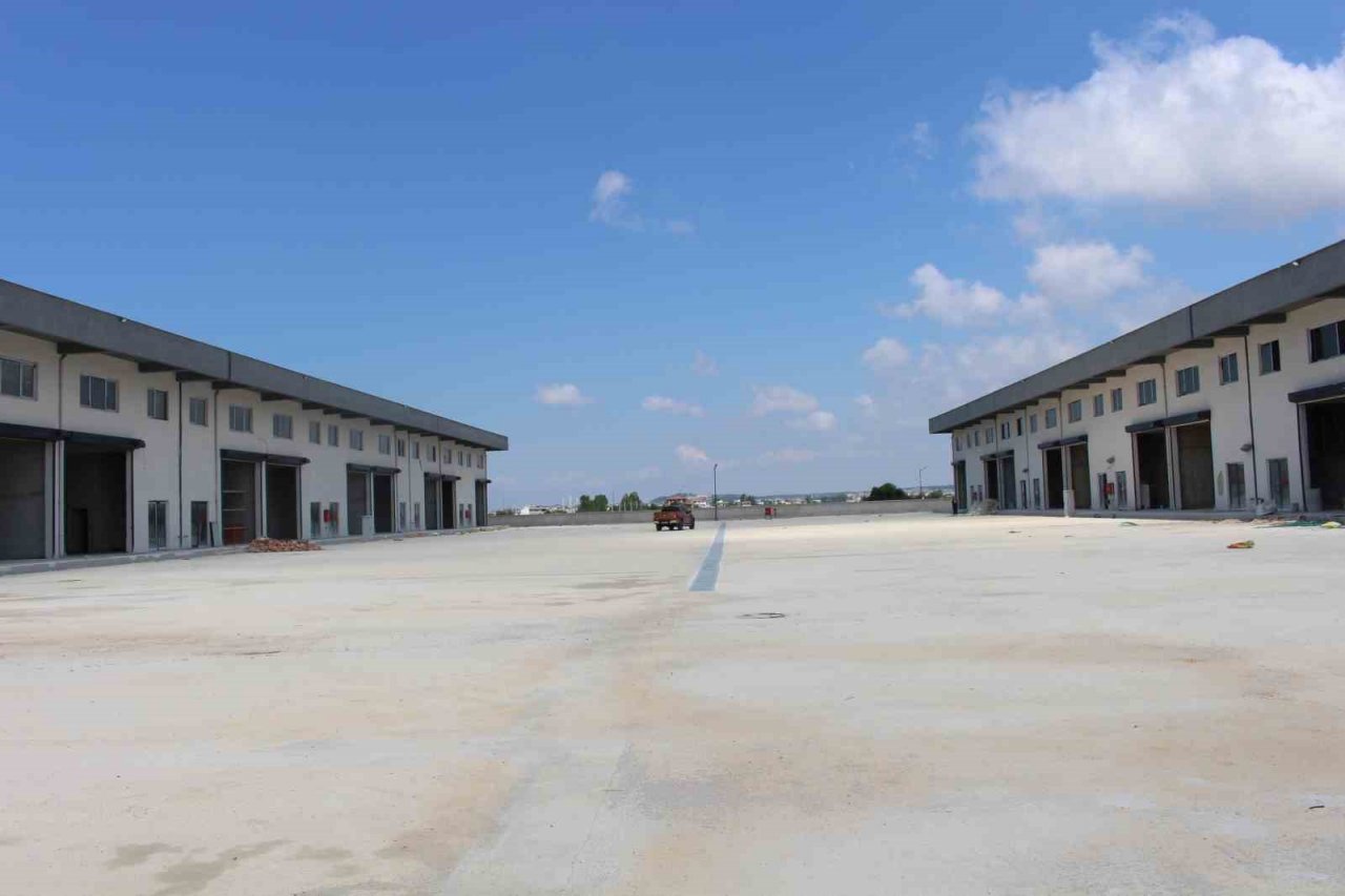 Manavgat Toptancı Hal Kompleksi tamamlandı