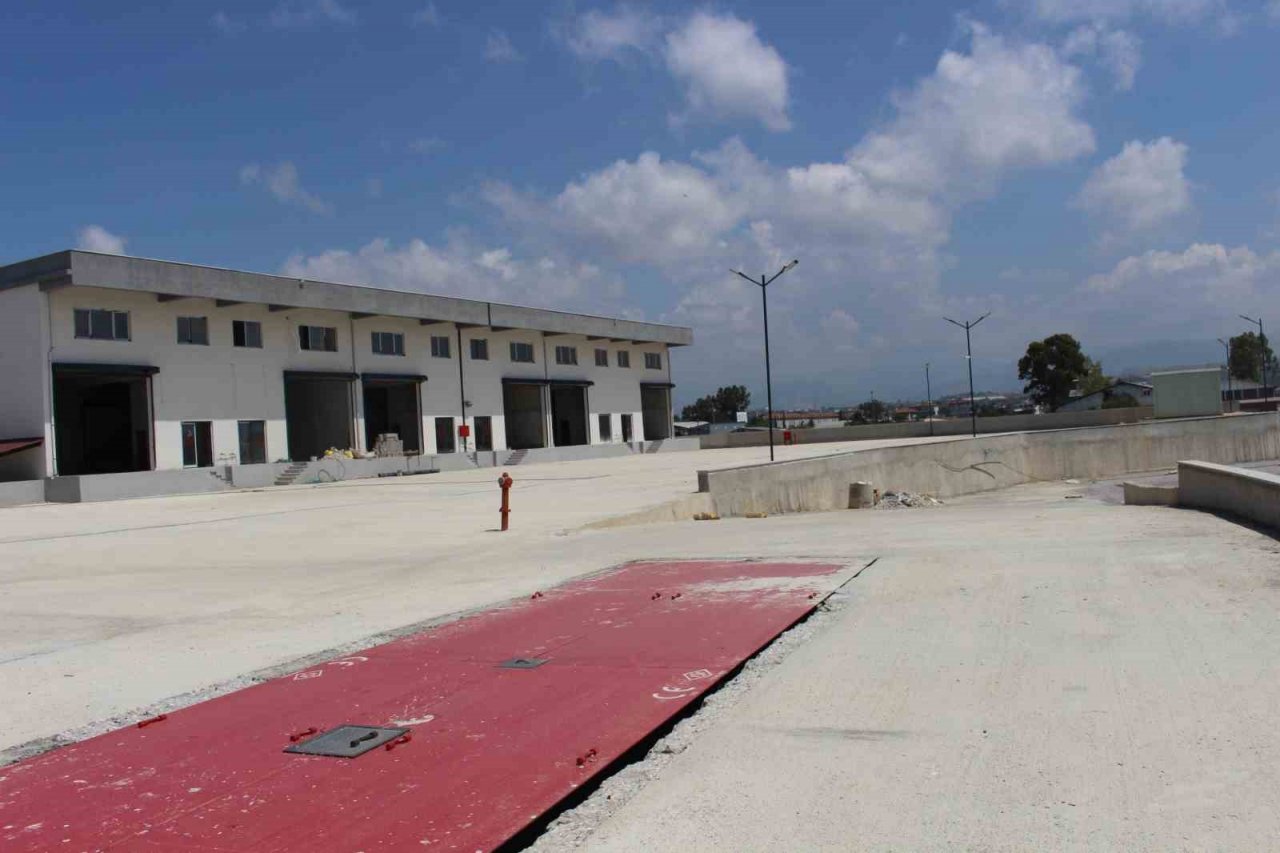 Manavgat Toptancı Hal Kompleksi tamamlandı