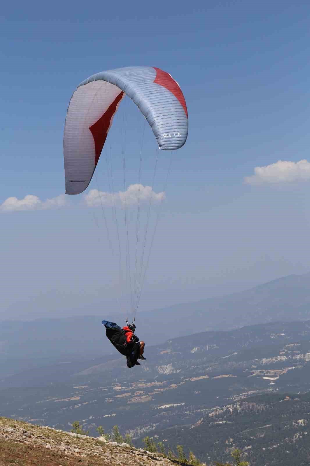 Çameli semalarındaki görsel şölen sona erdi