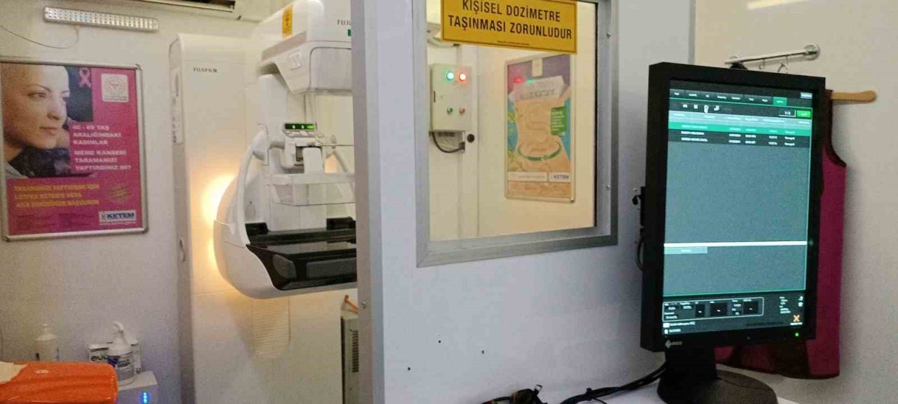 Mobil kanser tarama aracı Dicle’de hizmet vermeye başladı