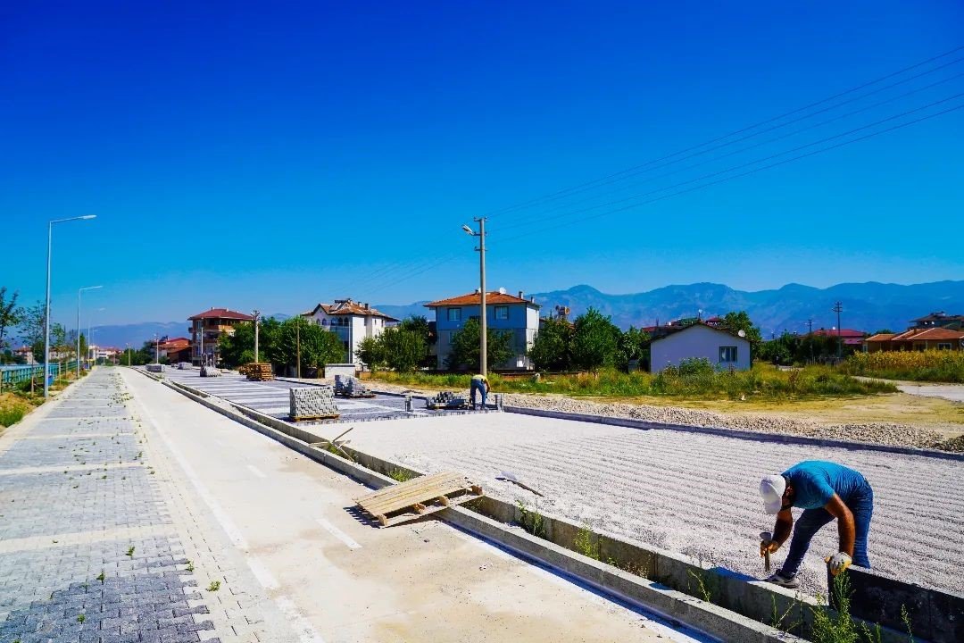 İmbat parkı ve çevresi güzelleşmeye devam ediyor