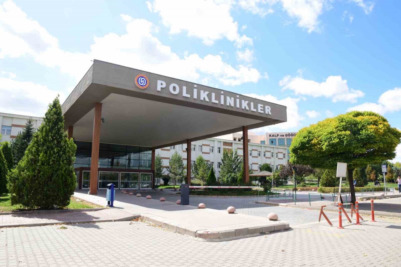 Bu hastane adeta küçük bir ilçe görünümünde