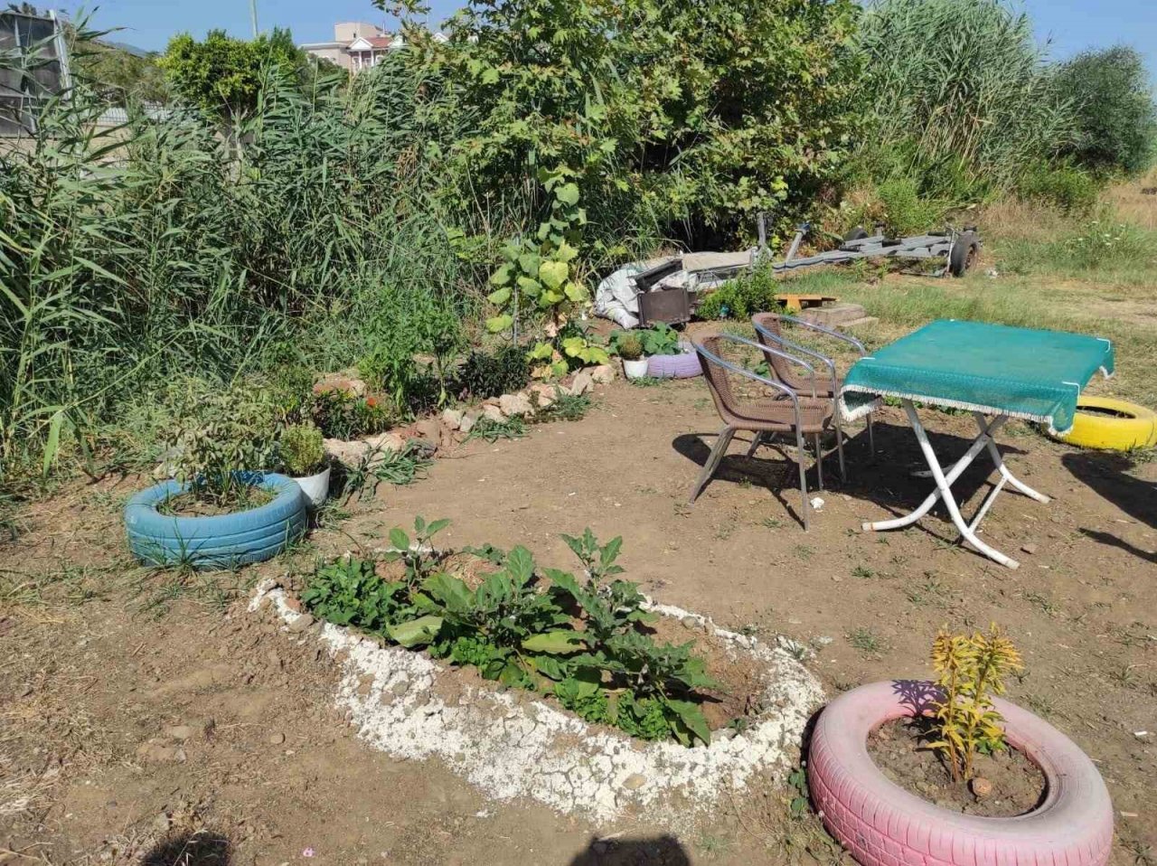 Fethiye’de park alanındaki karavanlar kaldırıldı