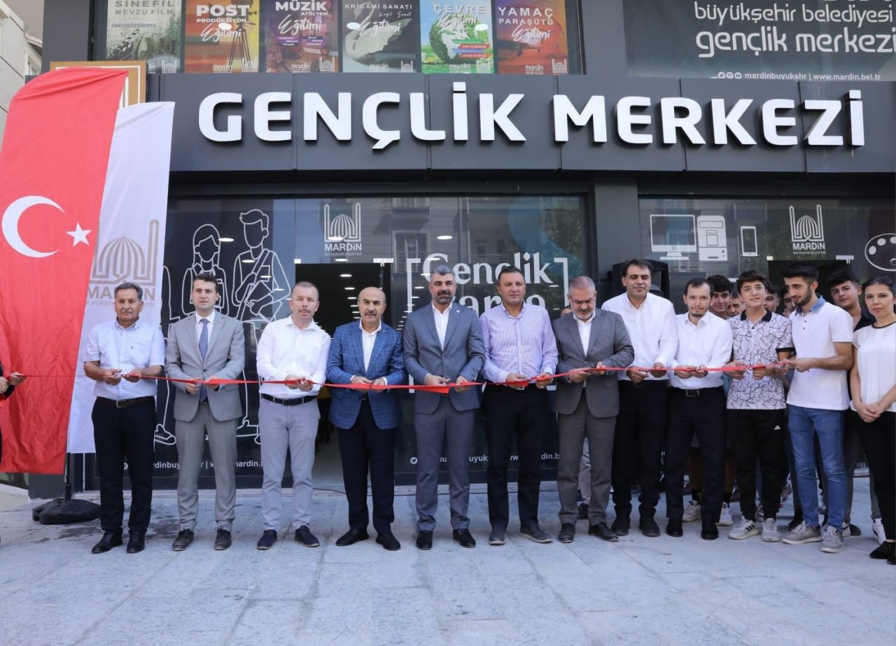 Kızıltepe’de ikinci gençlik merkezi hizmete girdi