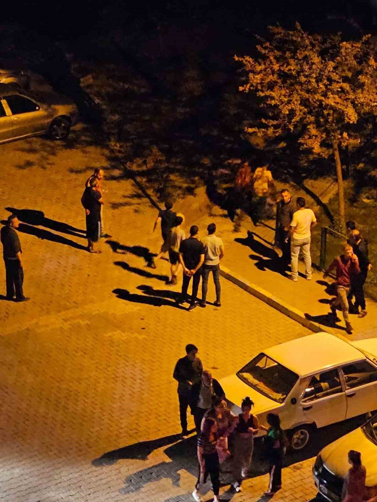 Tartışma sokak kavgasına döndü