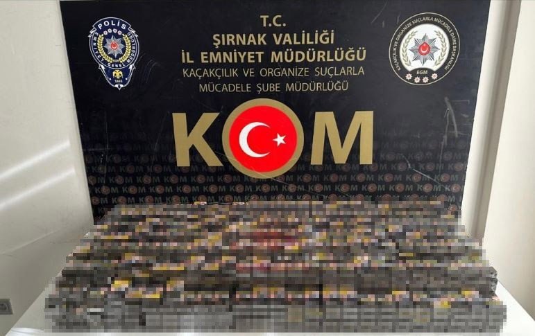 Şırnak’ta asayiş ve kaçakçılık operasyonu: 38 gözaltı