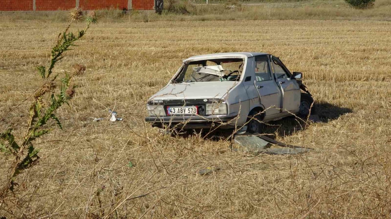 Tavşanlı’da trafik kazası: 2 yaralı