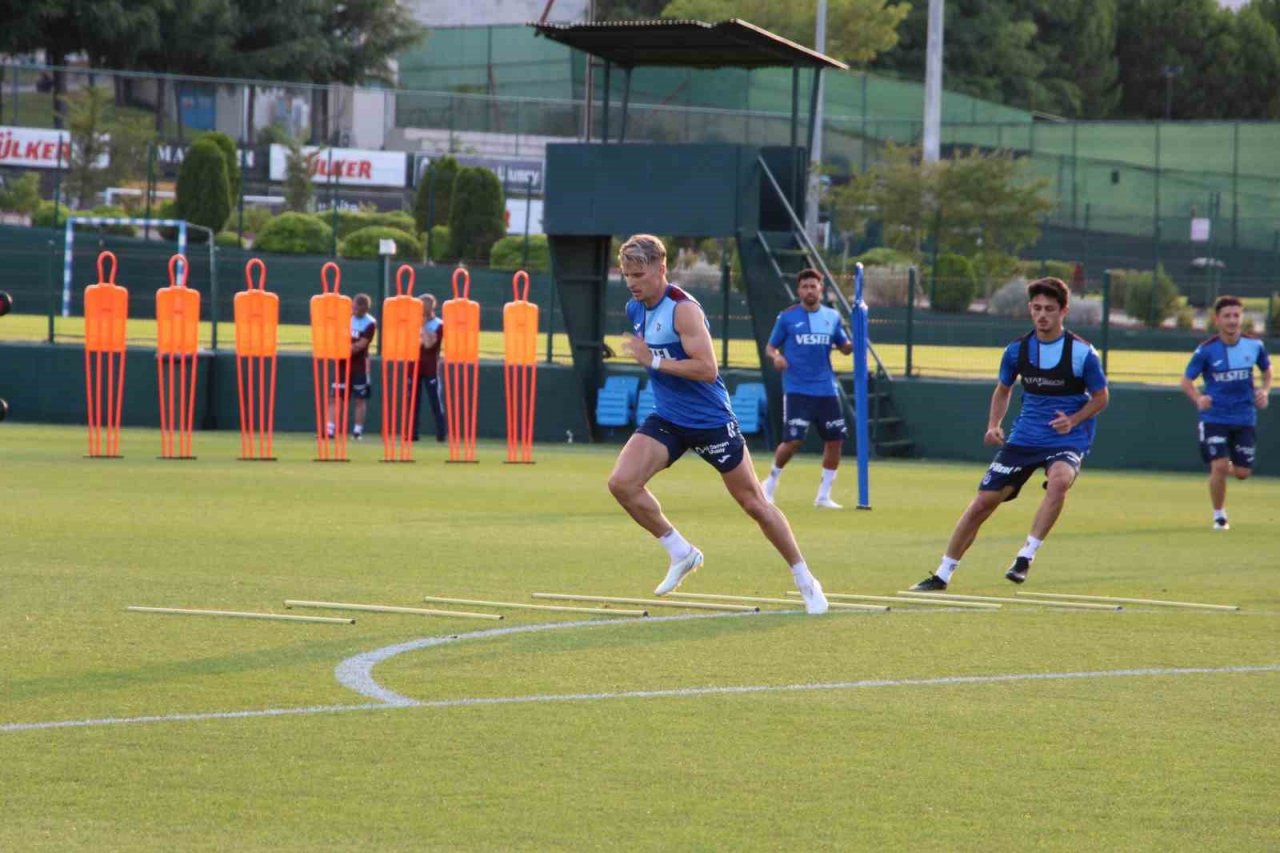 Trabzonspor yeni sezon hazırlıklarını sürdürdü