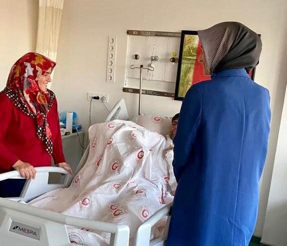 Vali Yiğitbaşı’dan yaralı askere geçmiş olsun ziyareti